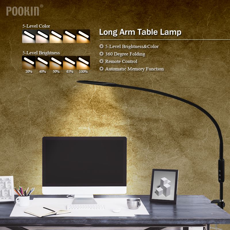 LED Desk Lamp with Remote Control