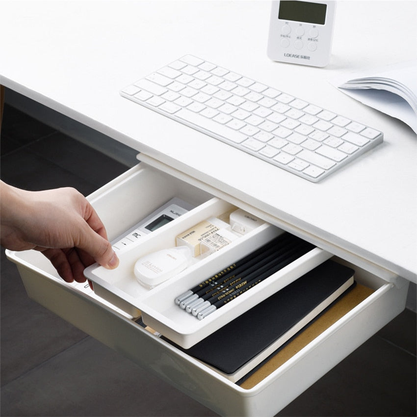 Stick-to-desk Drawer - Extra Storage Box