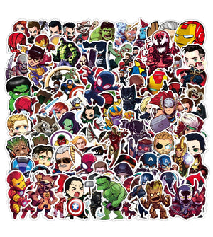 50pcs Cool Marvel Stickers