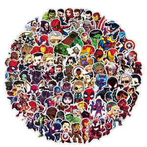 50pcs Cool Marvel Stickers